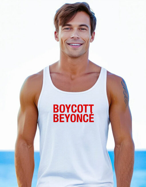 Boycott Beyonce Tank Top