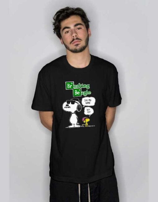 Breaking Beagle Snoopy T Shirt