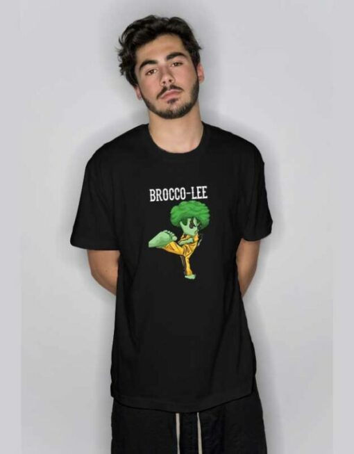 BroccoLee Kungfu Parody T Shirt