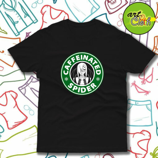 Caffeinated Spider T-Shirt