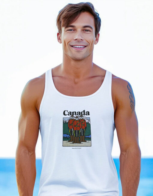 Canada Mounties Hamilton Ontario Canadian Tank Top