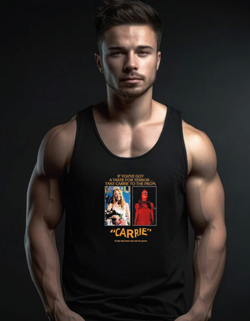 Carrie V3 Horror Movie Poster Tank Top