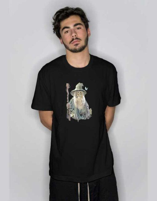 Cat The Mountain Catdalf T Shirt