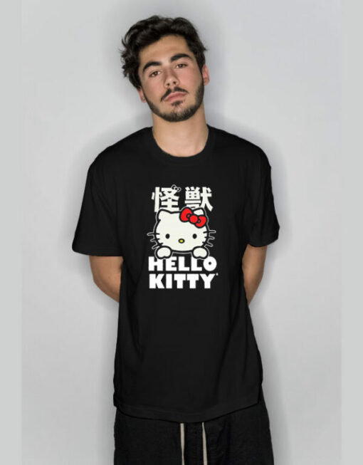 Chant God Hello Kitty Kaiju T-Shirt