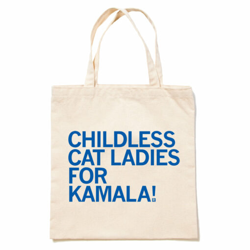 Childless Cat Ladies for Kamala Tote Bag