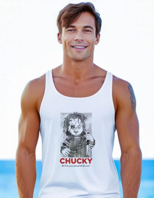 Chucky Child’s Play Friends Till The End Tank Top