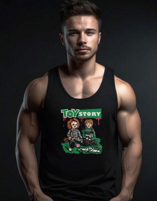 Chucky Horror Toys Tank Top