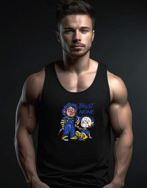 Chucky Trust No One Horror Unisex Tank Top