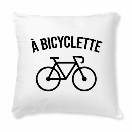 Coussin A bicyclette