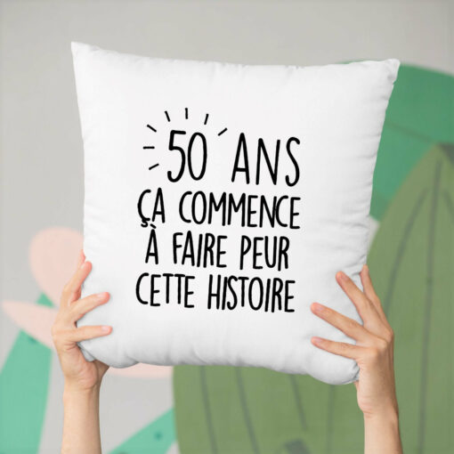 Coussin Anniversaire 50 ans