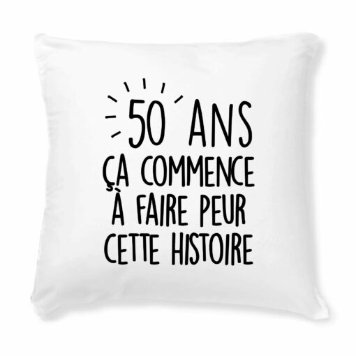 Coussin Anniversaire 50 ans