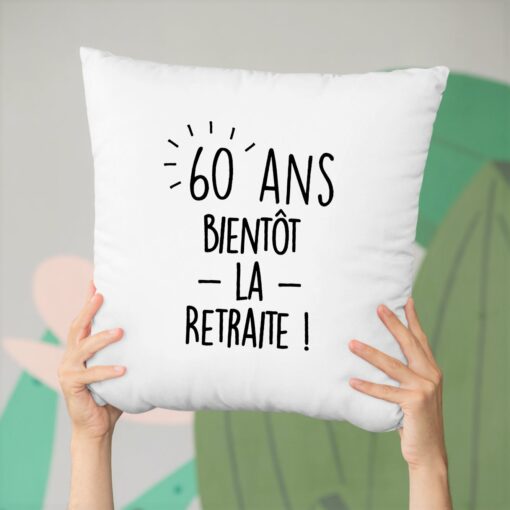 Coussin Anniversaire 60 ans