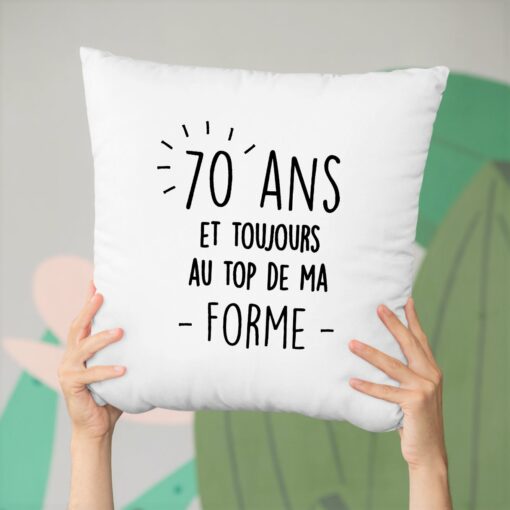 Coussin Anniversaire 70 ans