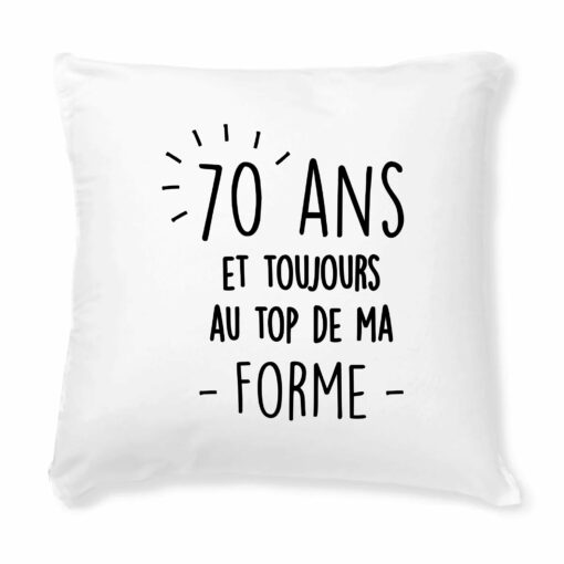 Coussin Anniversaire 70 ans