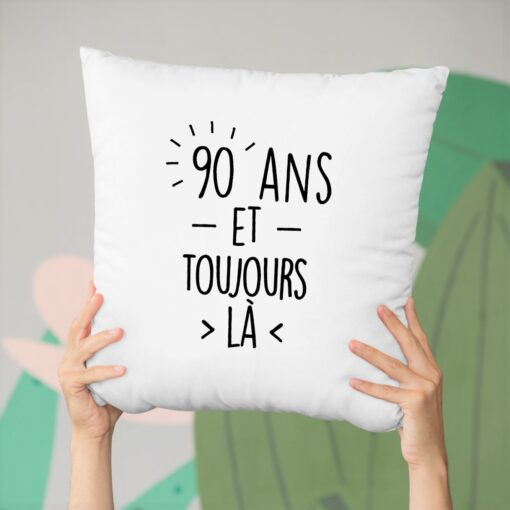 Coussin Anniversaire 90 ans