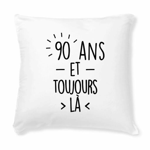 Coussin Anniversaire 90 ans