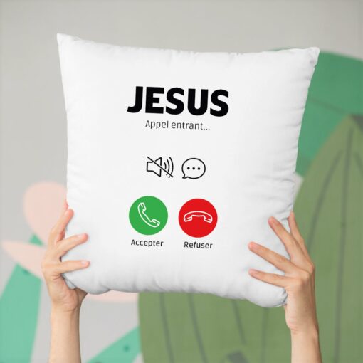 Coussin Appel de Jesus