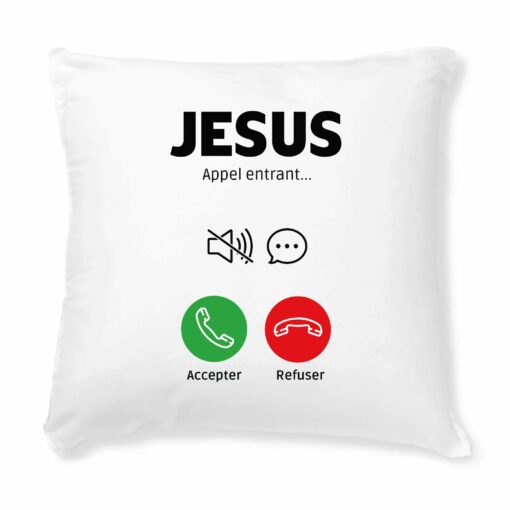 Coussin Appel de Jesus