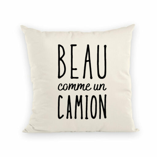 Coussin Beau comme un camion