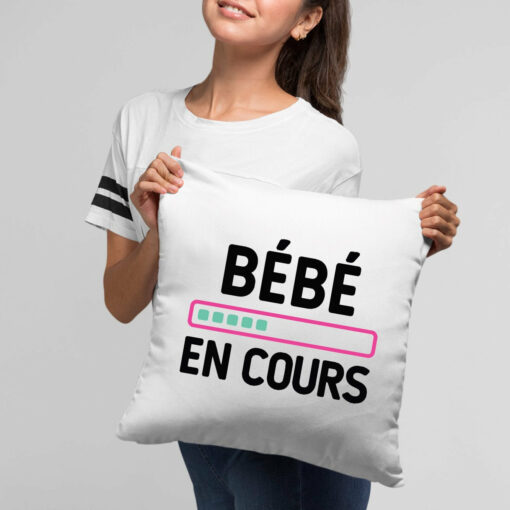 Coussin Bebe en cours