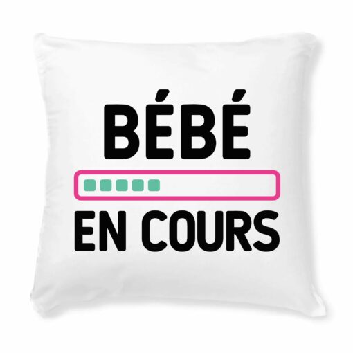 Coussin Bebe en cours