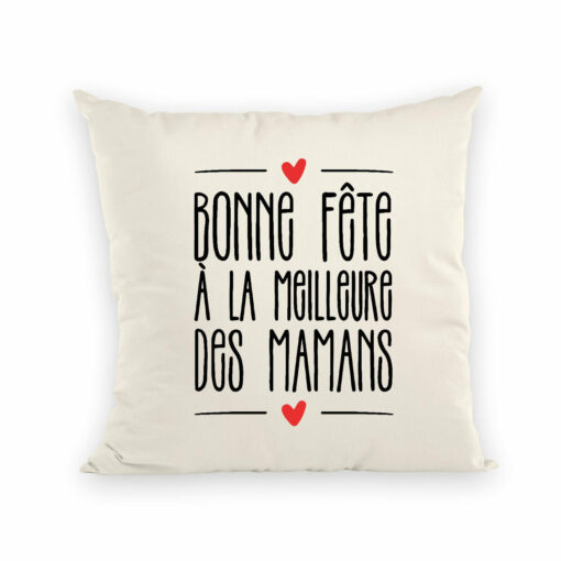 Coussin Bonne fete a la meilleure des mamans