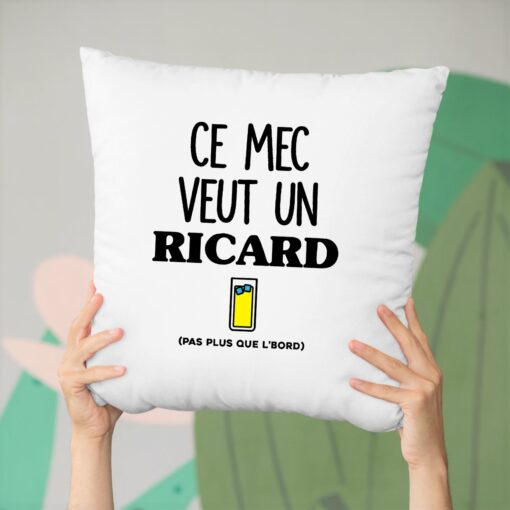 Coussin Ce mec veut un Ricard