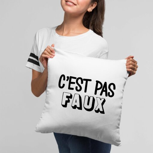 Coussin C’est pas faux