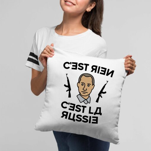 Coussin C’est rien c’est la Russie