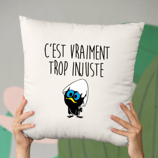 Coussin C’est vraiment trop injuste