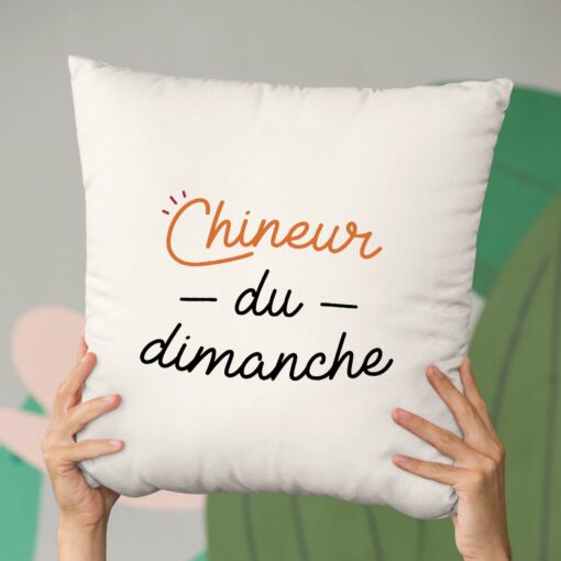 Coussin Chineur du dimanche