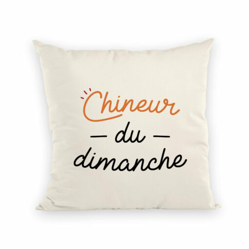 Coussin Chineur du dimanche