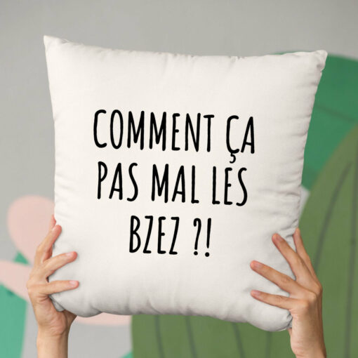 Coussin Comment ca pas mal les bzez