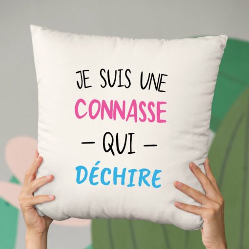 Coussin Connasse qui dechire