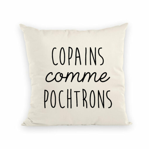 Coussin Copains comme pochtrons