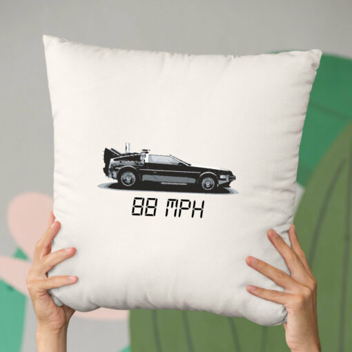 Coussin Delorean 88 MPH