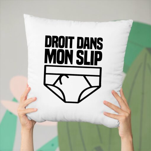 Coussin Droit dans mon slip