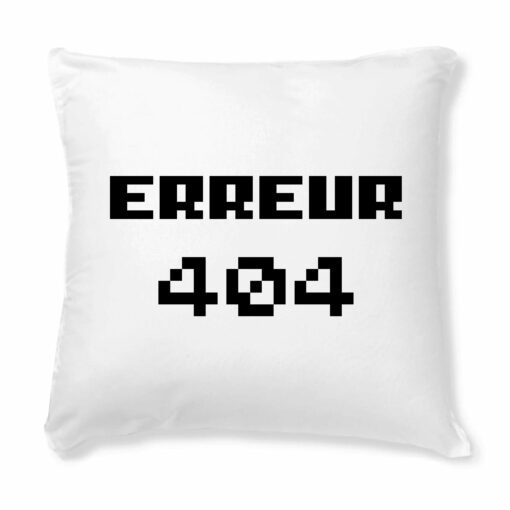 Coussin Erreur 404