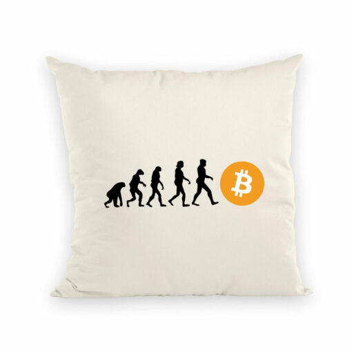 Coussin Evolution Bitcoin