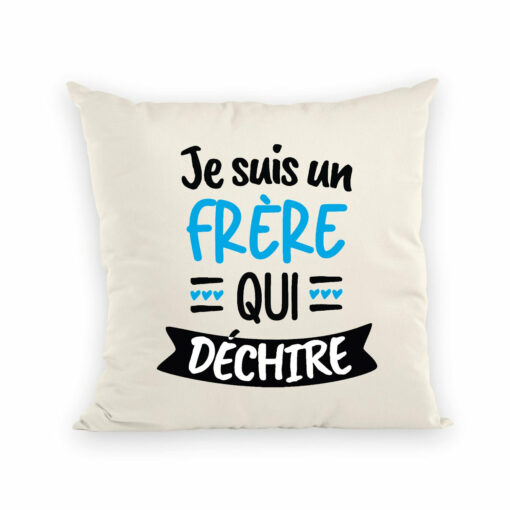 Coussin Frere qui dechire