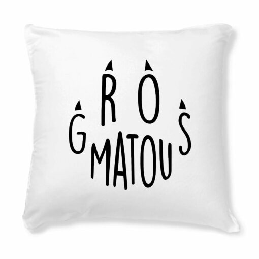 Coussin Gros matou