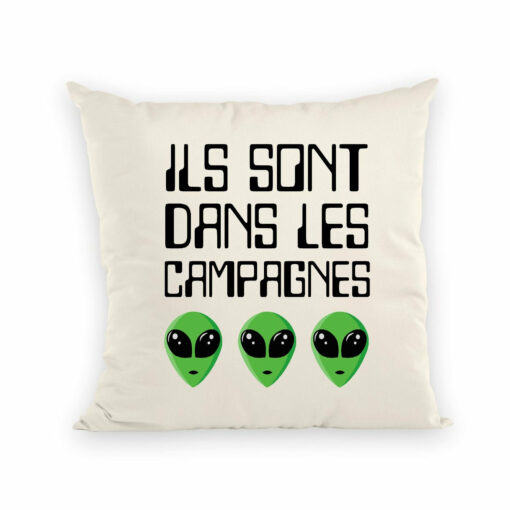 Coussin Ils sont dans les campagnes