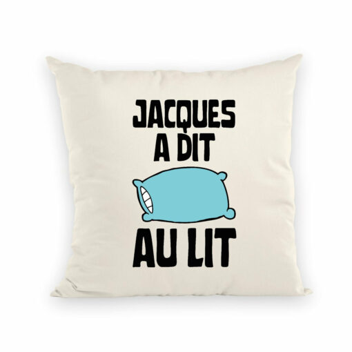 Coussin Jacques a dit au lit