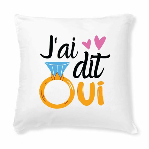 Coussin J’ai dit oui