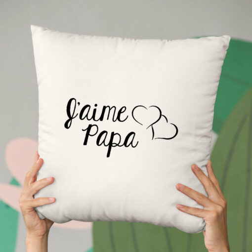 Coussin J’aime papa