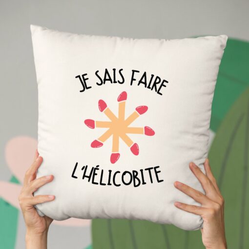 Coussin Je sais faire l’helicobite