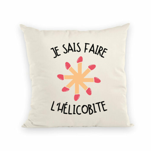 Coussin Je sais faire l’helicobite