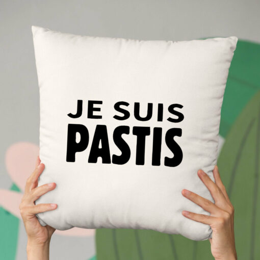 Coussin Je suis Pastis