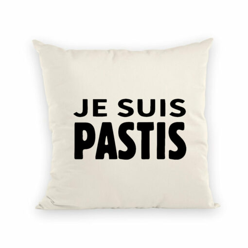 Coussin Je suis Pastis