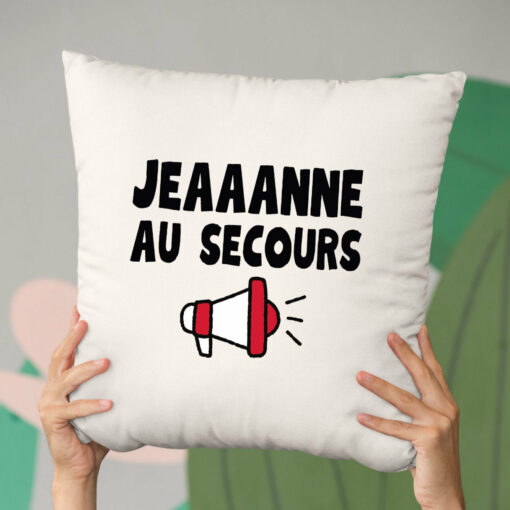 Coussin Jeanne au secours